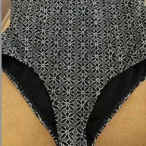 High Waisted French Cut Swim Bottom